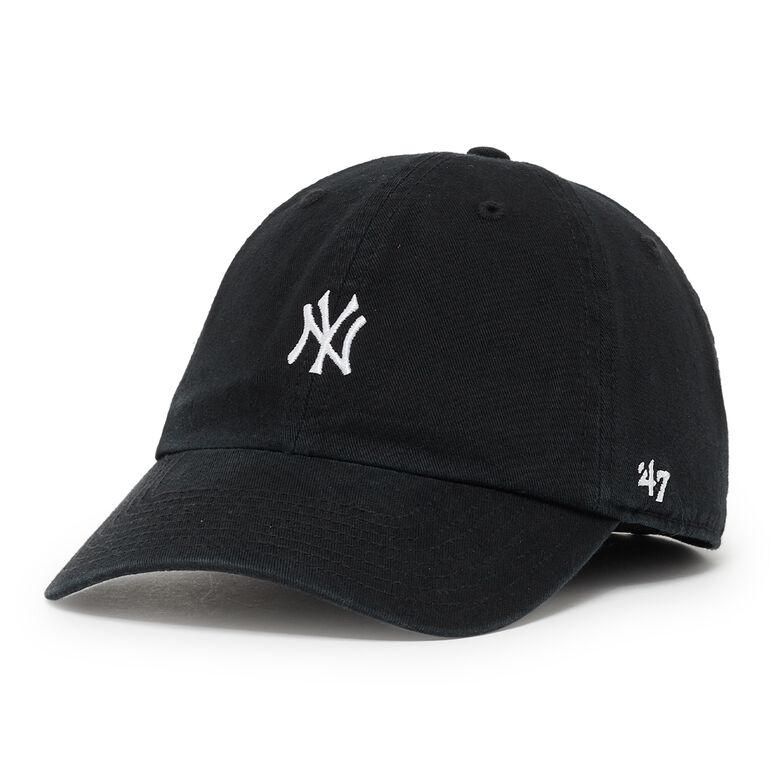 47 Brand MLB New York Yankees Base Runner '47 Clean Up Cap Black