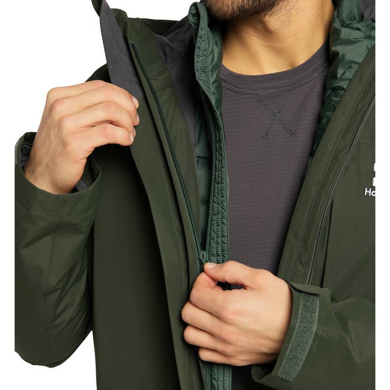 Haglfs lv 3-in-1 Down GTX Jacket Hardshelljacke Herren