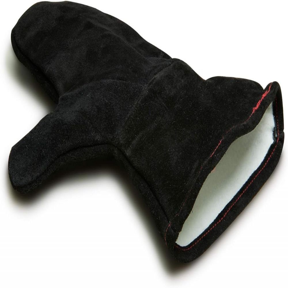 Fokelyi Topfhandschuhe 1 Stück Ofenhandschuhe,Backhandschuhe, Grillhandschuhe,Wildleder