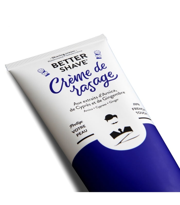 MONSIEUR BARBIER-BETTER-SHAVE-Crème de Rasage Protectrice Anti-Irritations