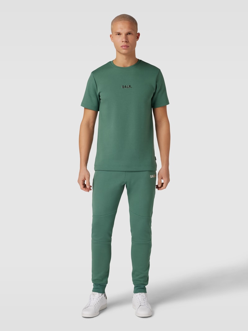 Slim Fit Sweatpants mit elastischem Bund und Tunnelzug in grün