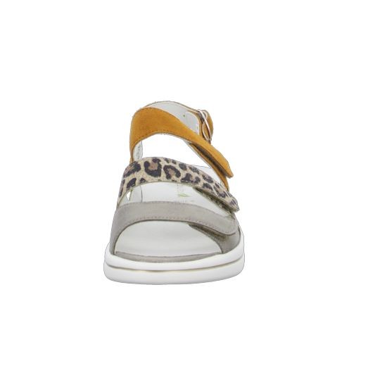 WALDLÄUFER Klassische Sandalen taupe BUFA LEOFIORE VELOUR