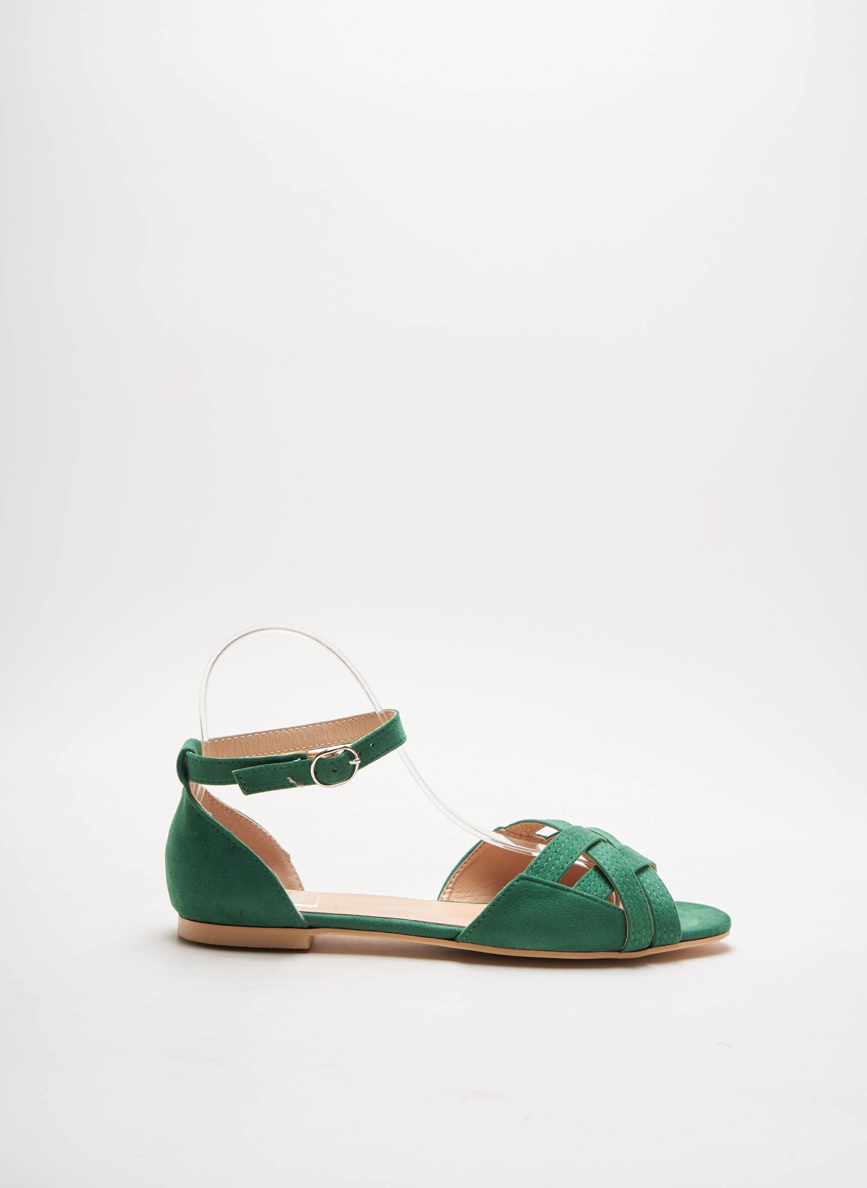 I Love Shoes Sandales Nu Pieds Femme couleur vert