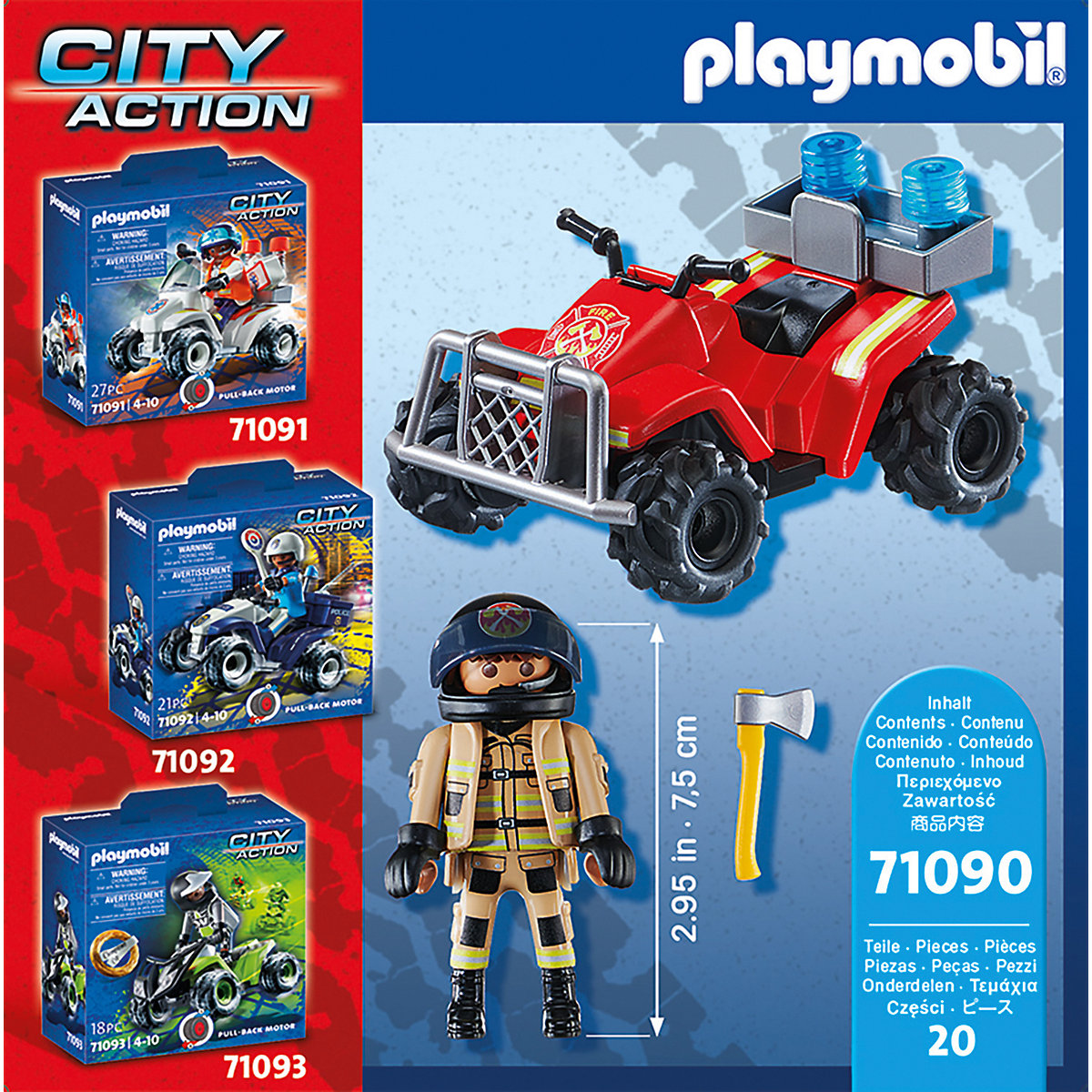 PLAYMOBIL® 71090 Feuerwehr-Speed Quad