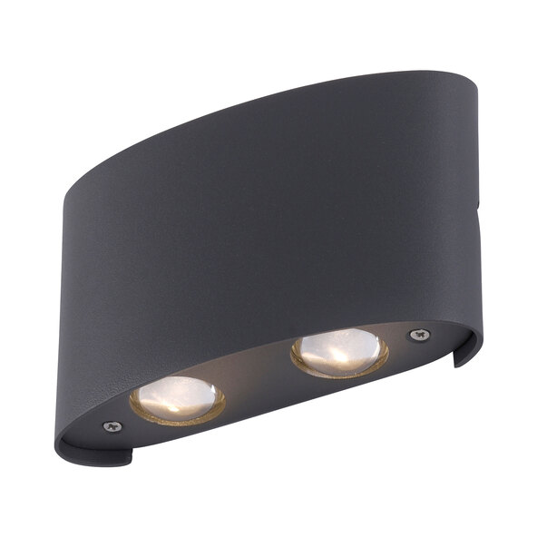 LED-Außenwandleuchte Carlo
