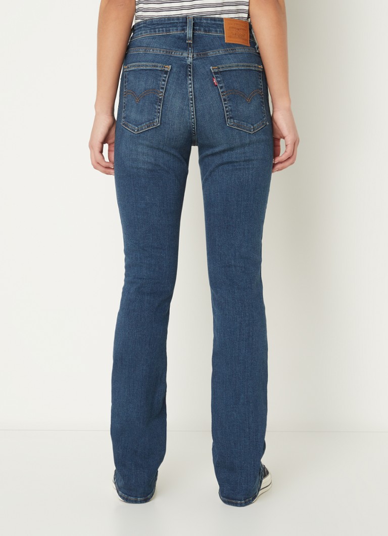 Levi's 725 High-Waisted Bootcut Blue Wave