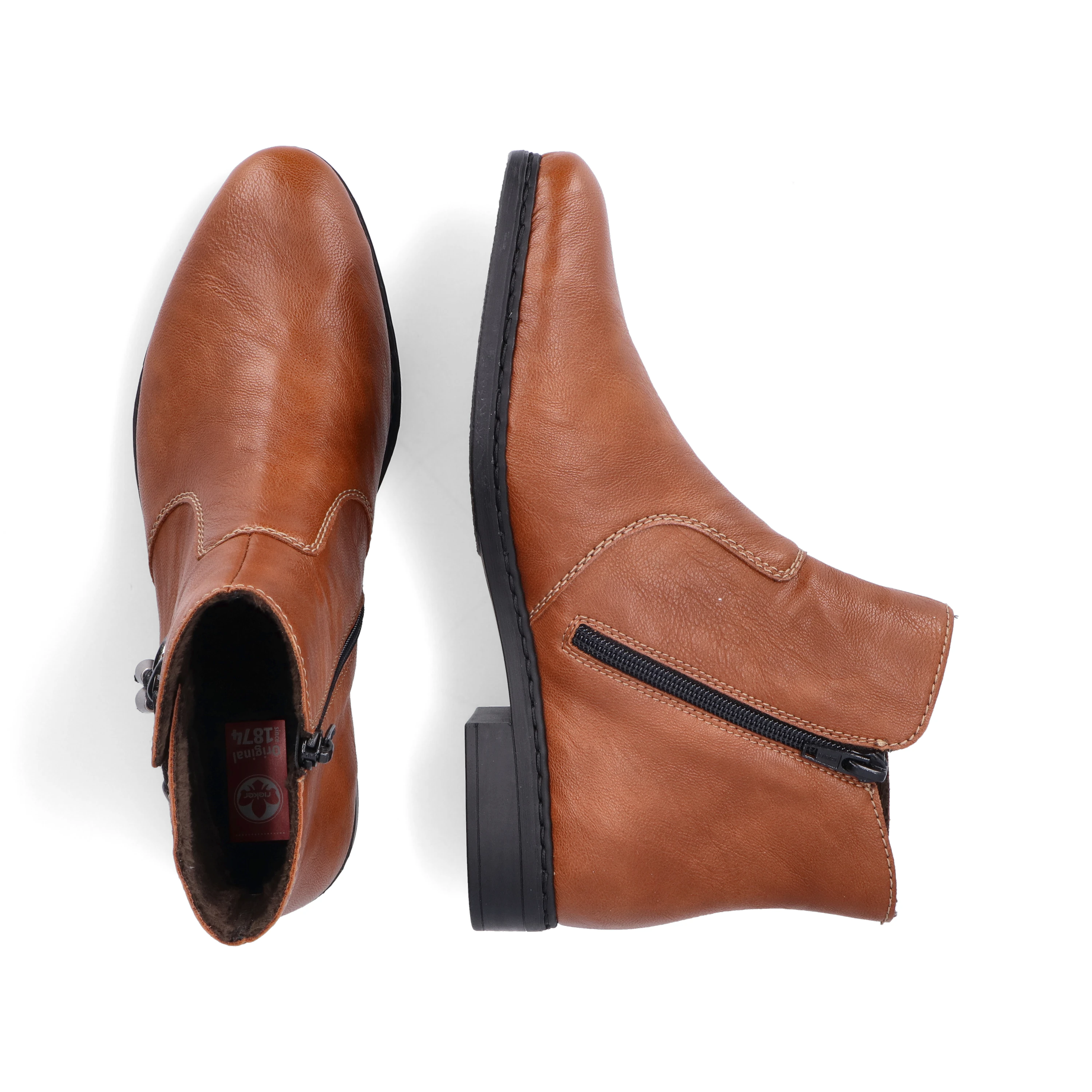 Rieker Damen Stiefeletten noisette