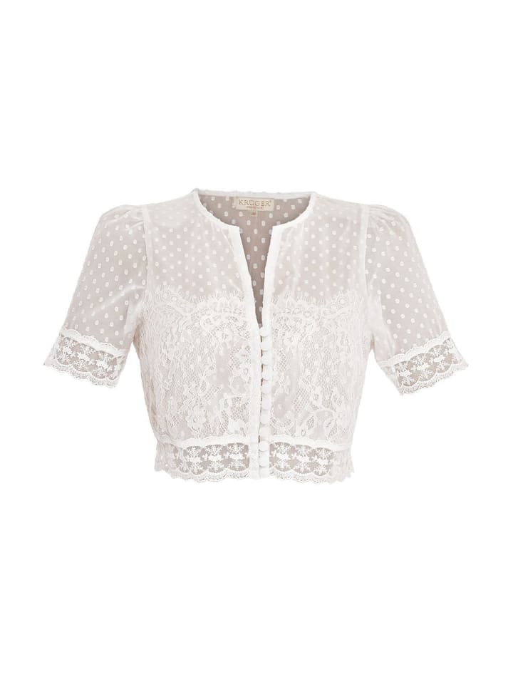 KRÜGER Dirndlbluse 214666 in ecru günstig kaufen