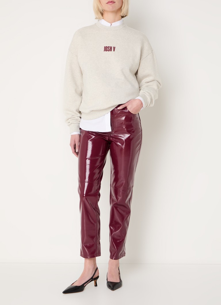 Maglione JOSH V Lenthe con logo stampato