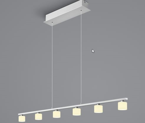 HELL LED Pendelleuchte Mila
