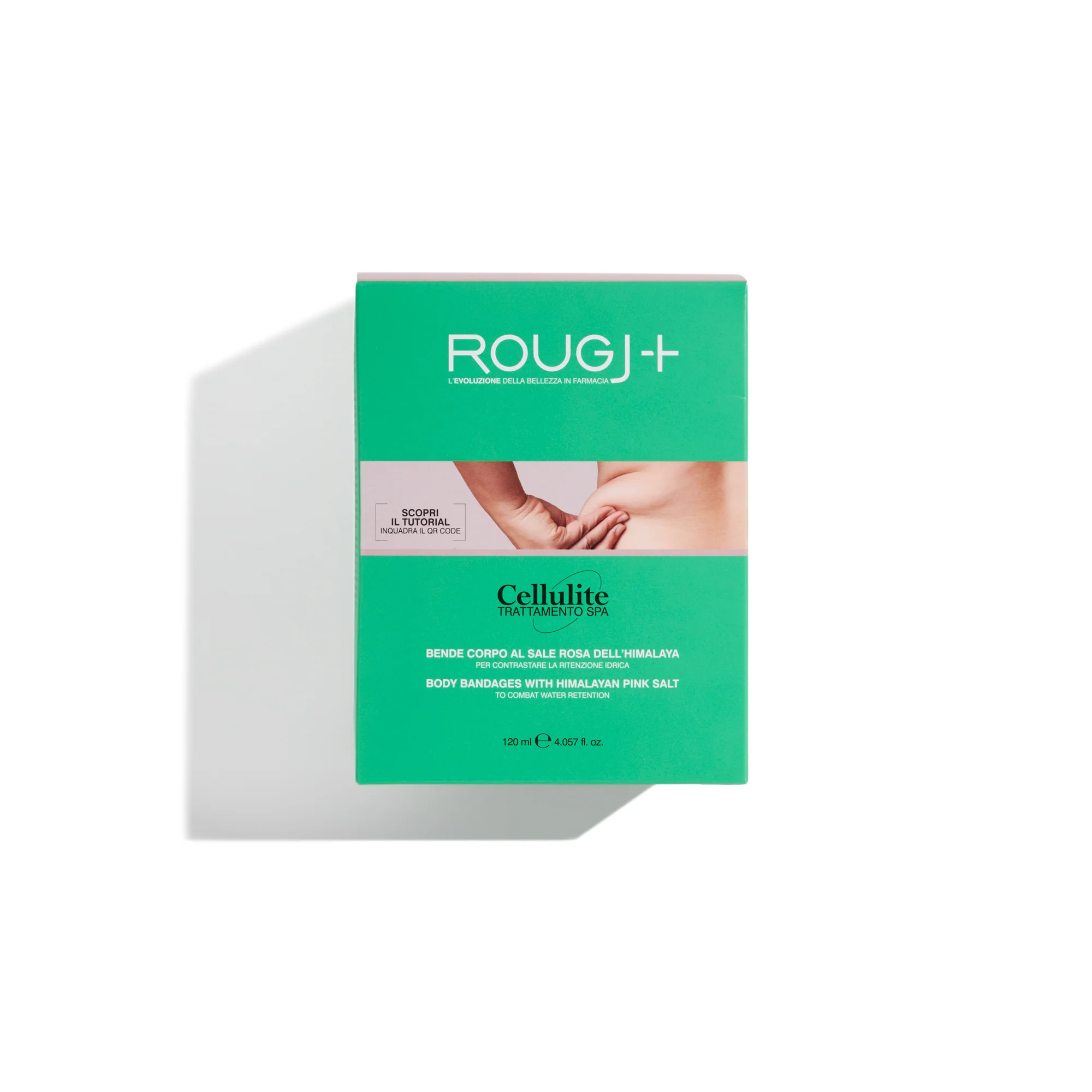 Tratamiento anticelulítico SPA, tratamiento corporal con sal rosa del Himalaya, fajas y parches, crema antifatiga para piernas.