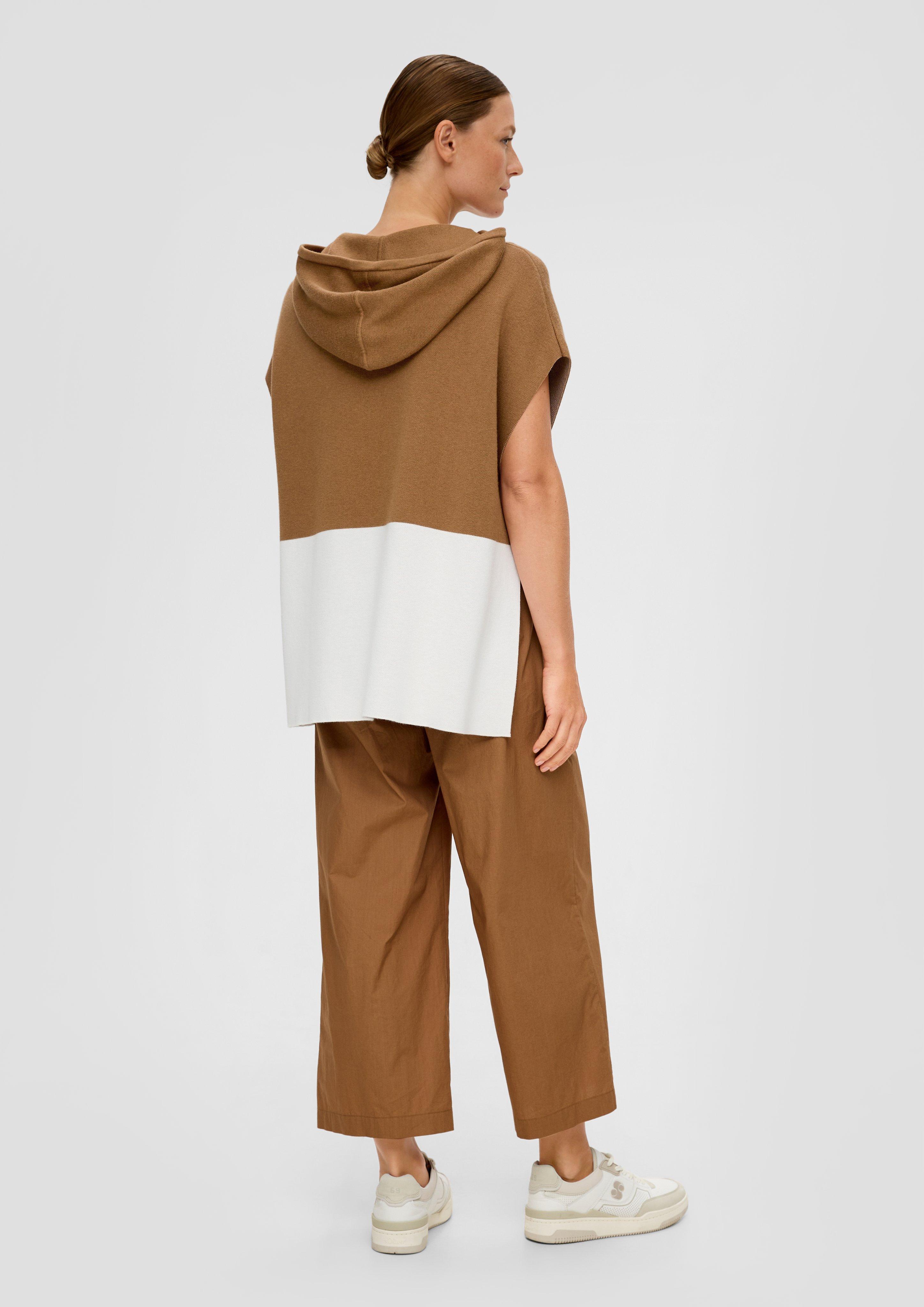 Strickponcho aus Viskosemix  2134249-8469