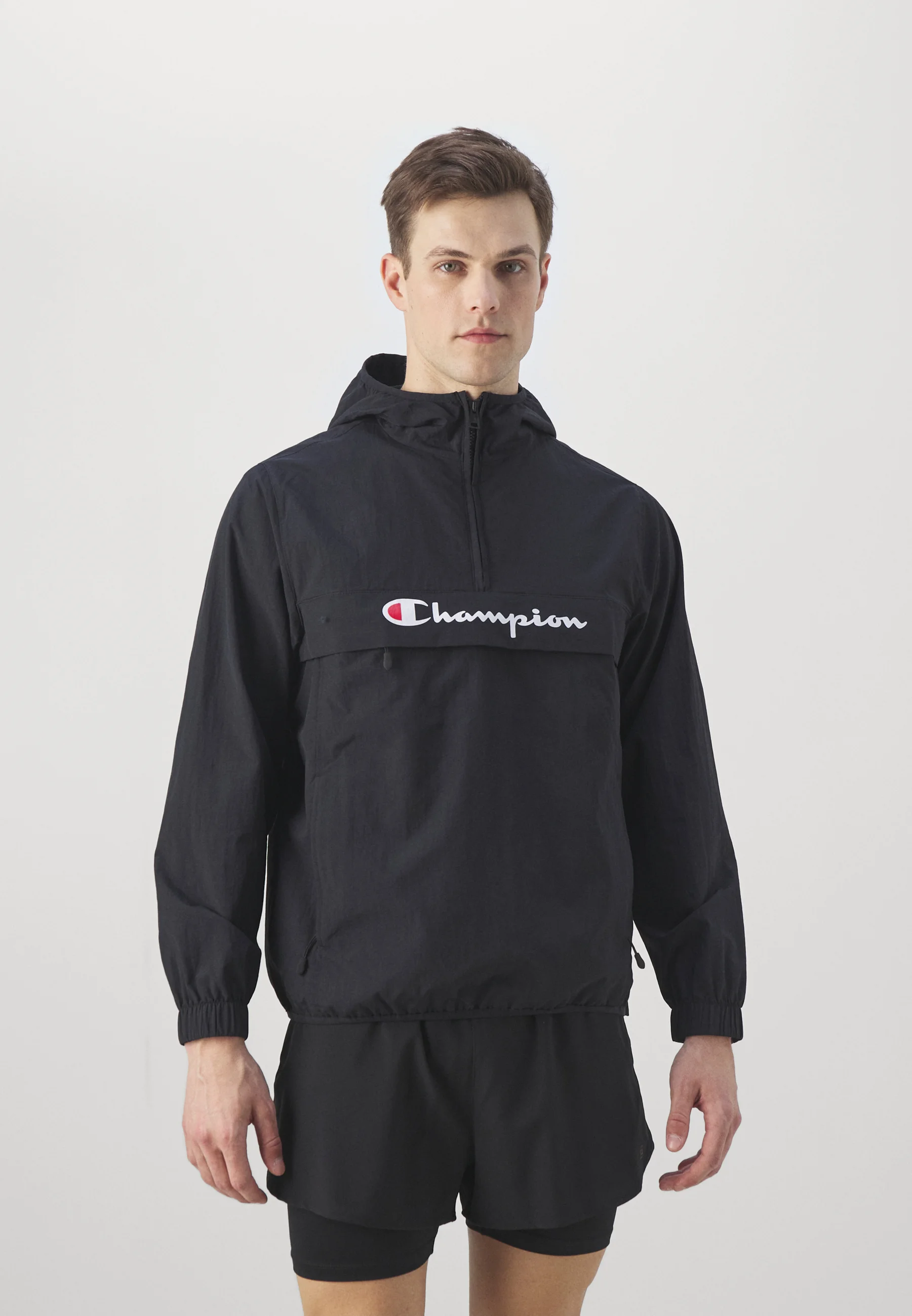 Chaqueta con capucha Champion HALFZIP - Cortavientos