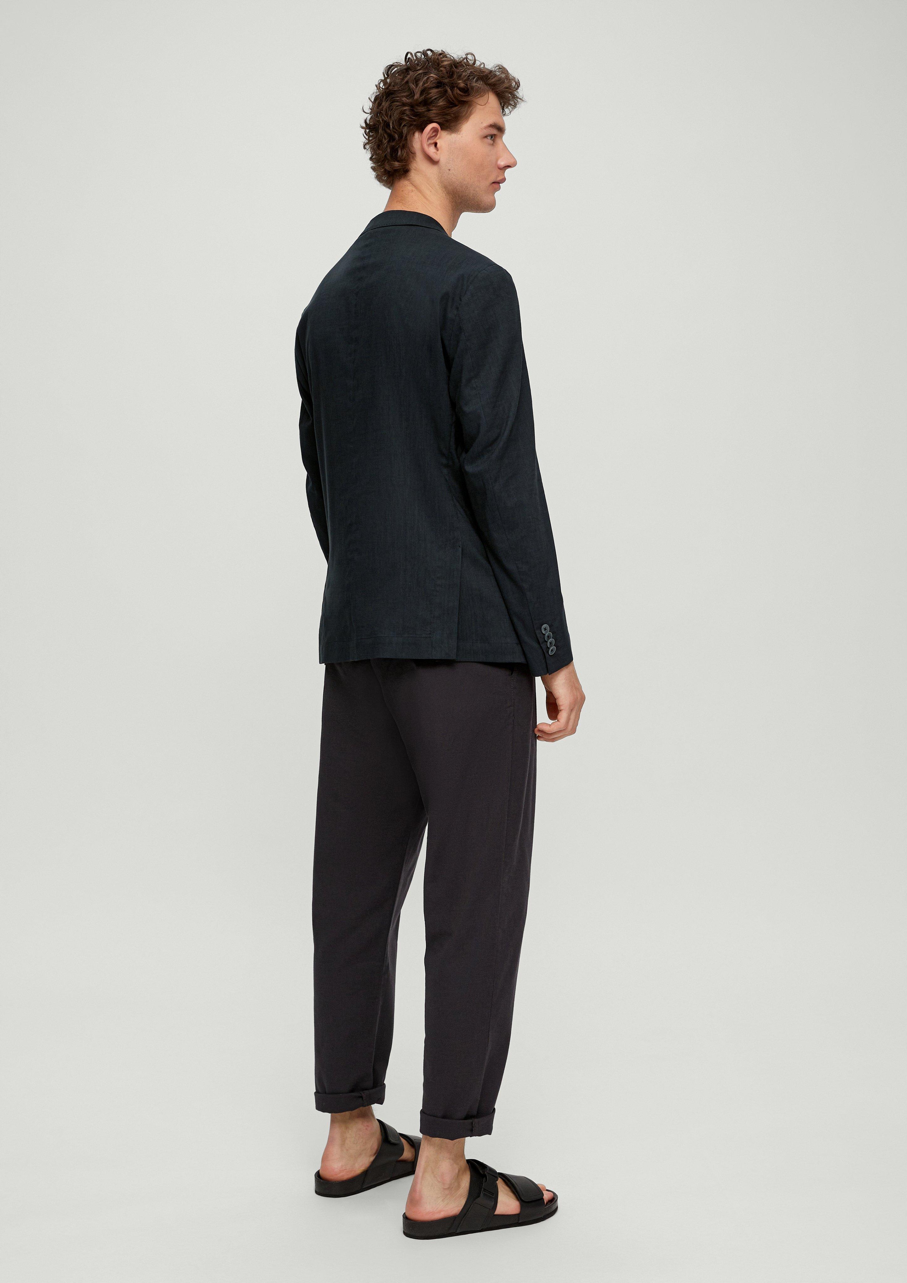 Slim: Sakko aus Leinenmix  2128675-9999