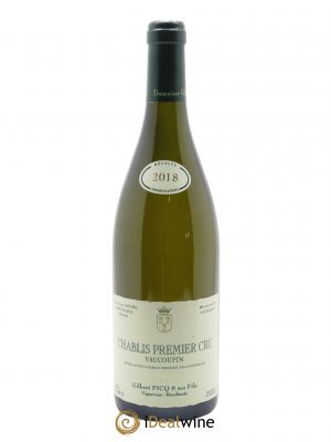 Chablis 1er Cru Vaucoupin Gilbert Picq et Fils  2018 - Lot de 1 Bouteille