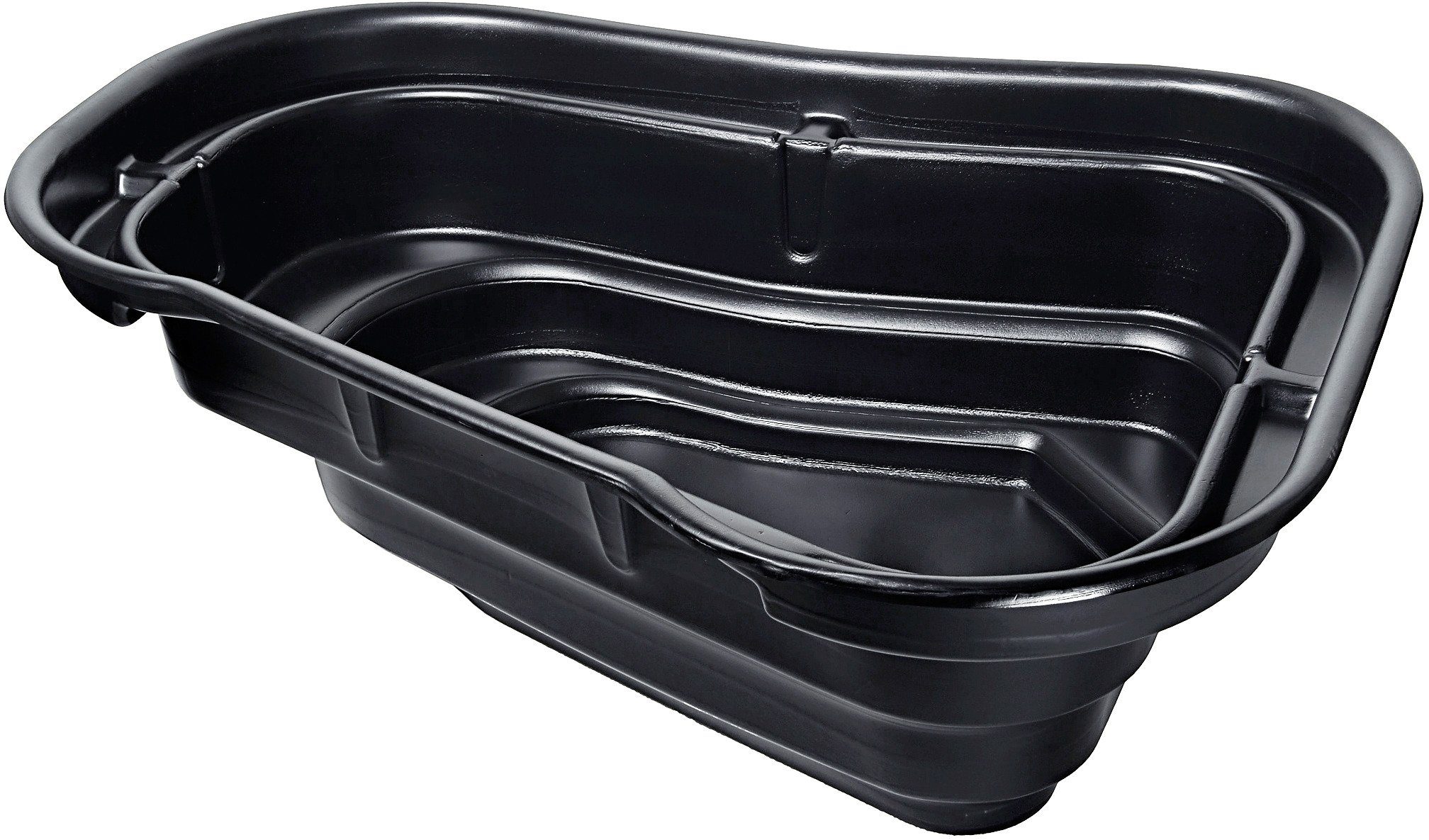 Ubbink Fertigteich Start 500, BxLxH: 140x179x50 cm, 500 l, (Set), inkl. Pumpe, Wasserspeier, Pflanzkörben