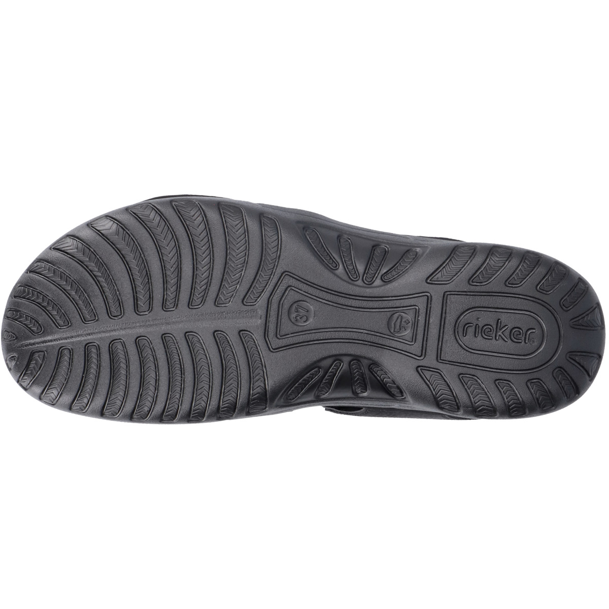 Rieker 64870 Sandale schwarz