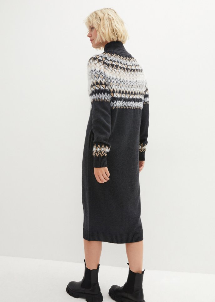 Norweger-Strickkleid