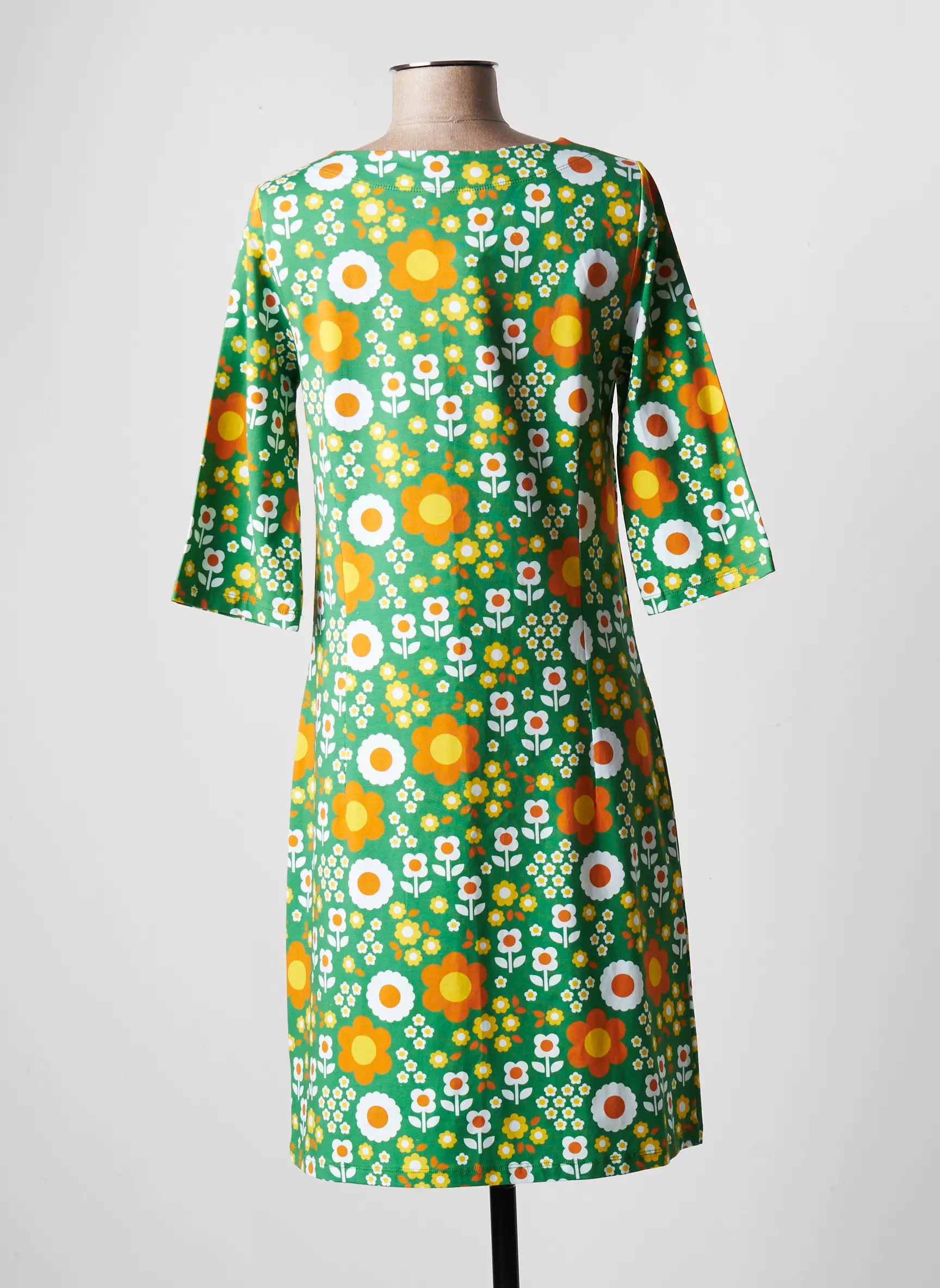Cissi Och Selma Robes Mi Longues Femme couleur vert