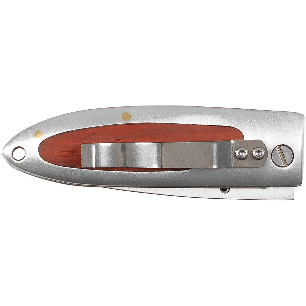 Klappmesser Einhand mit Holzeinlage