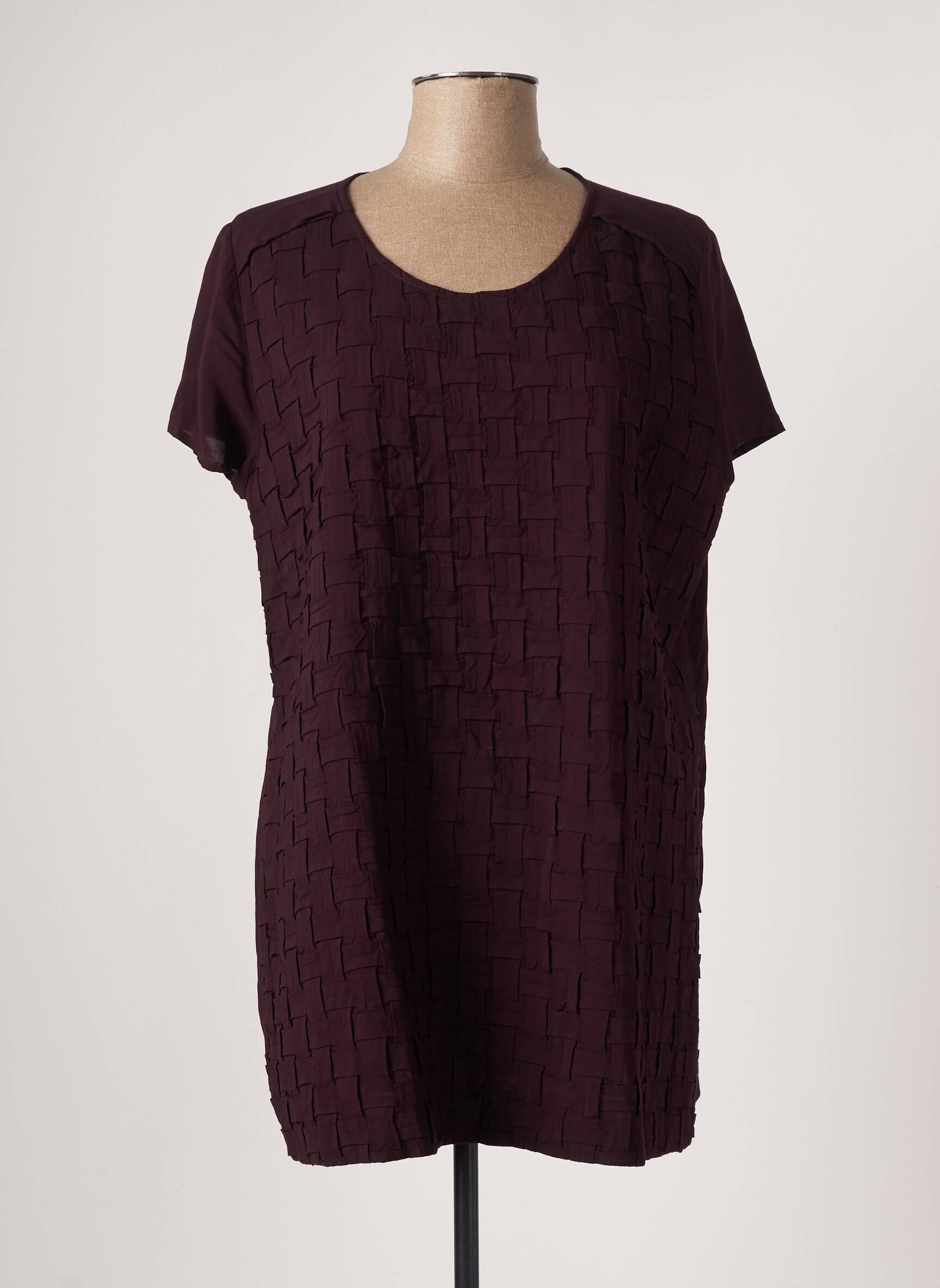 Hugo Boss Tuniquemanchecourte Femme couleur violet