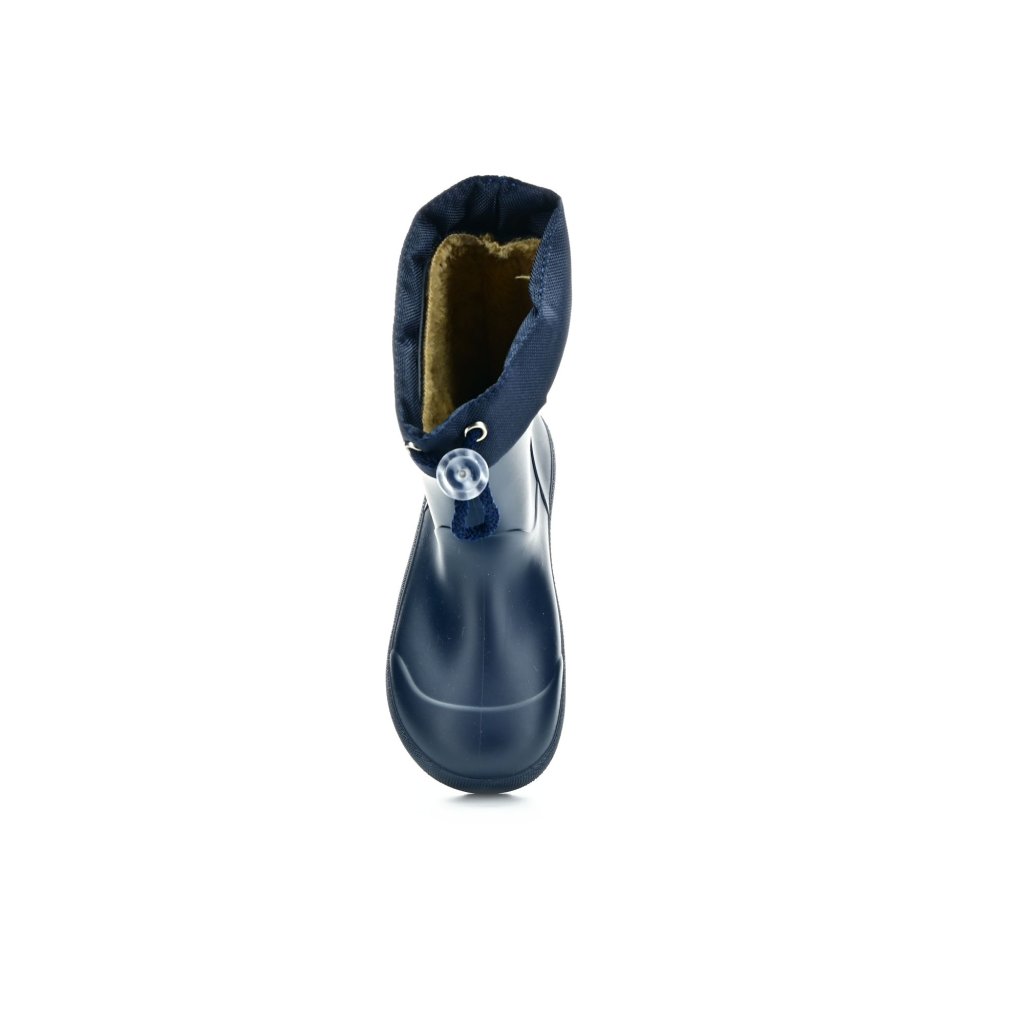 Igor Yogi Borreguito Cuello Marino/Navy gefütterte Barfußgummistiefel