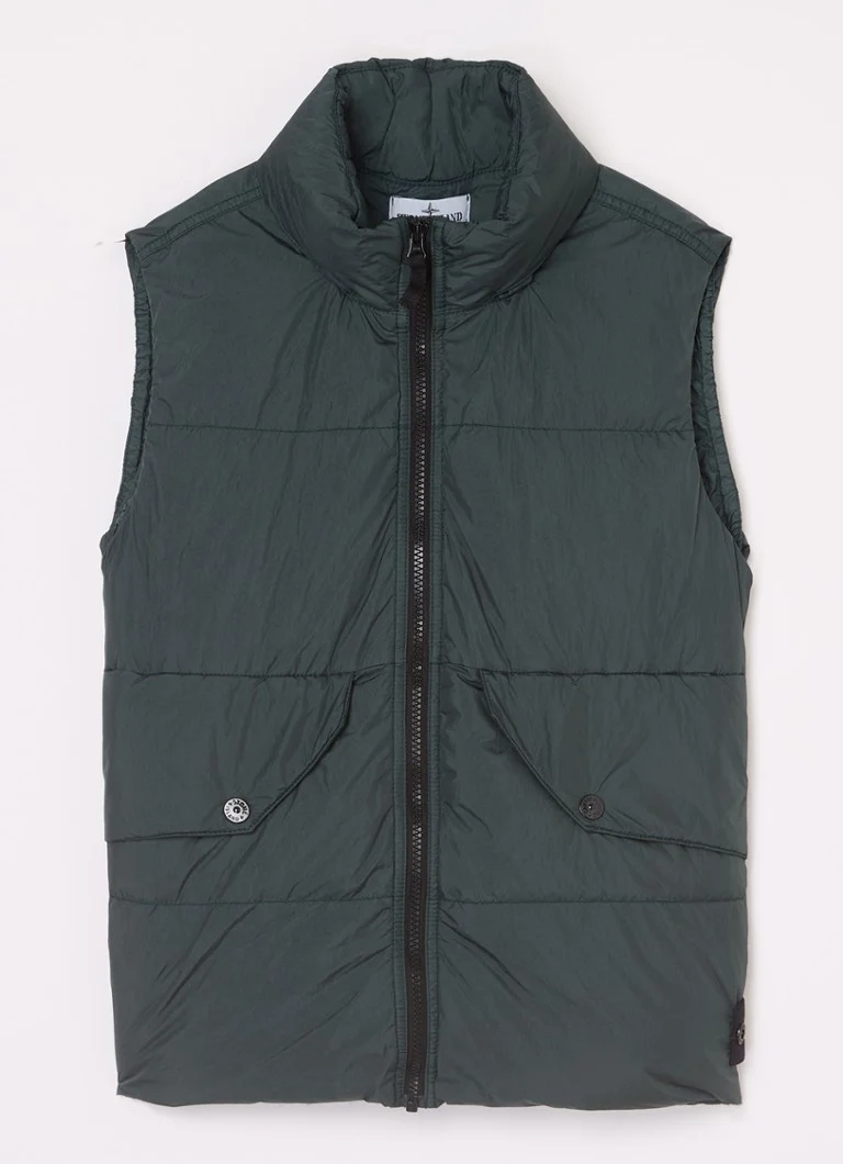 Γιλέκο από καπιτονέ πούπουλο Stone Island G0123