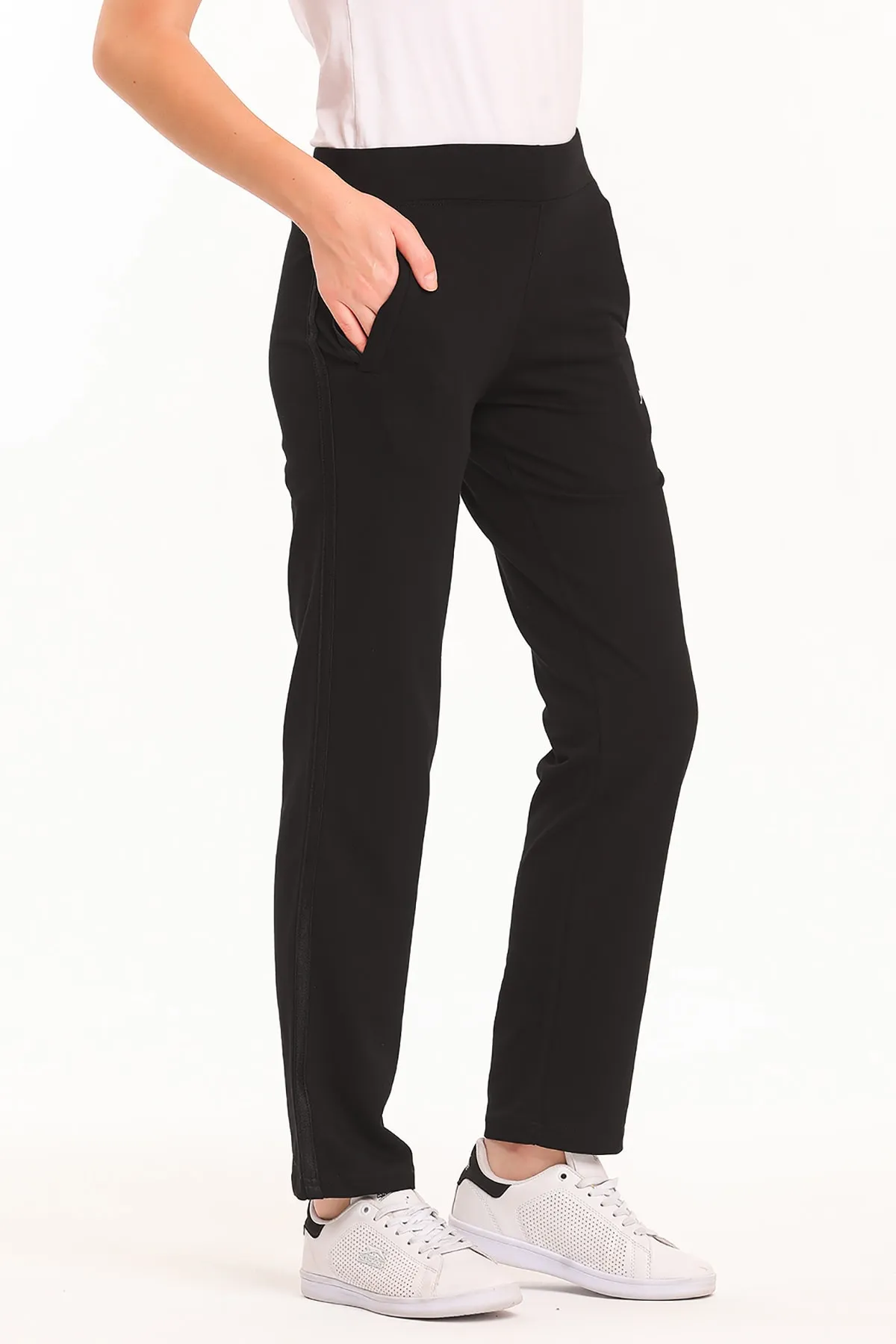 Slazenger  Maxi I Damen Jogginghose Schwarz