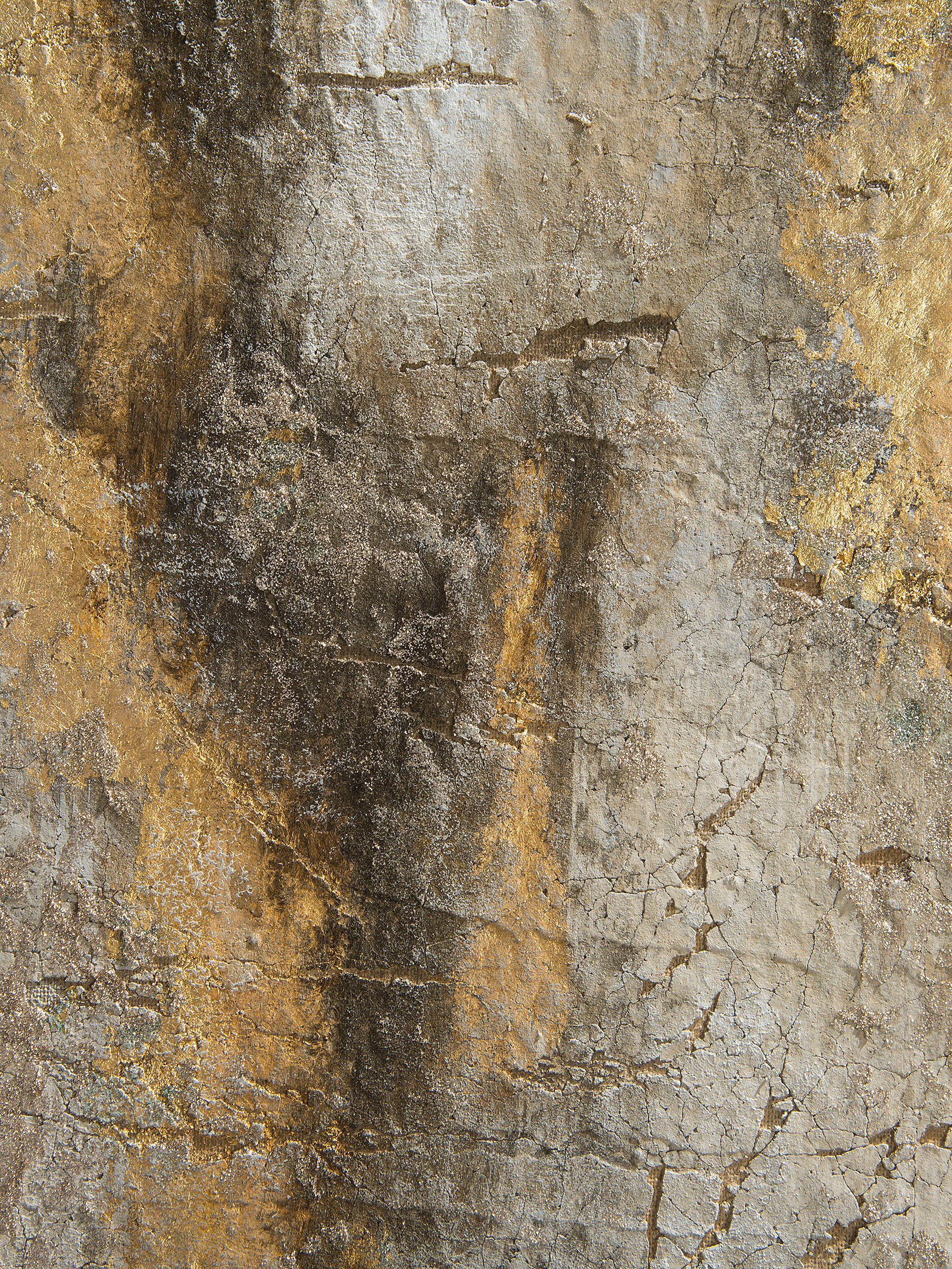 Graue Fantasie Leinwand-handgemalt, Beige