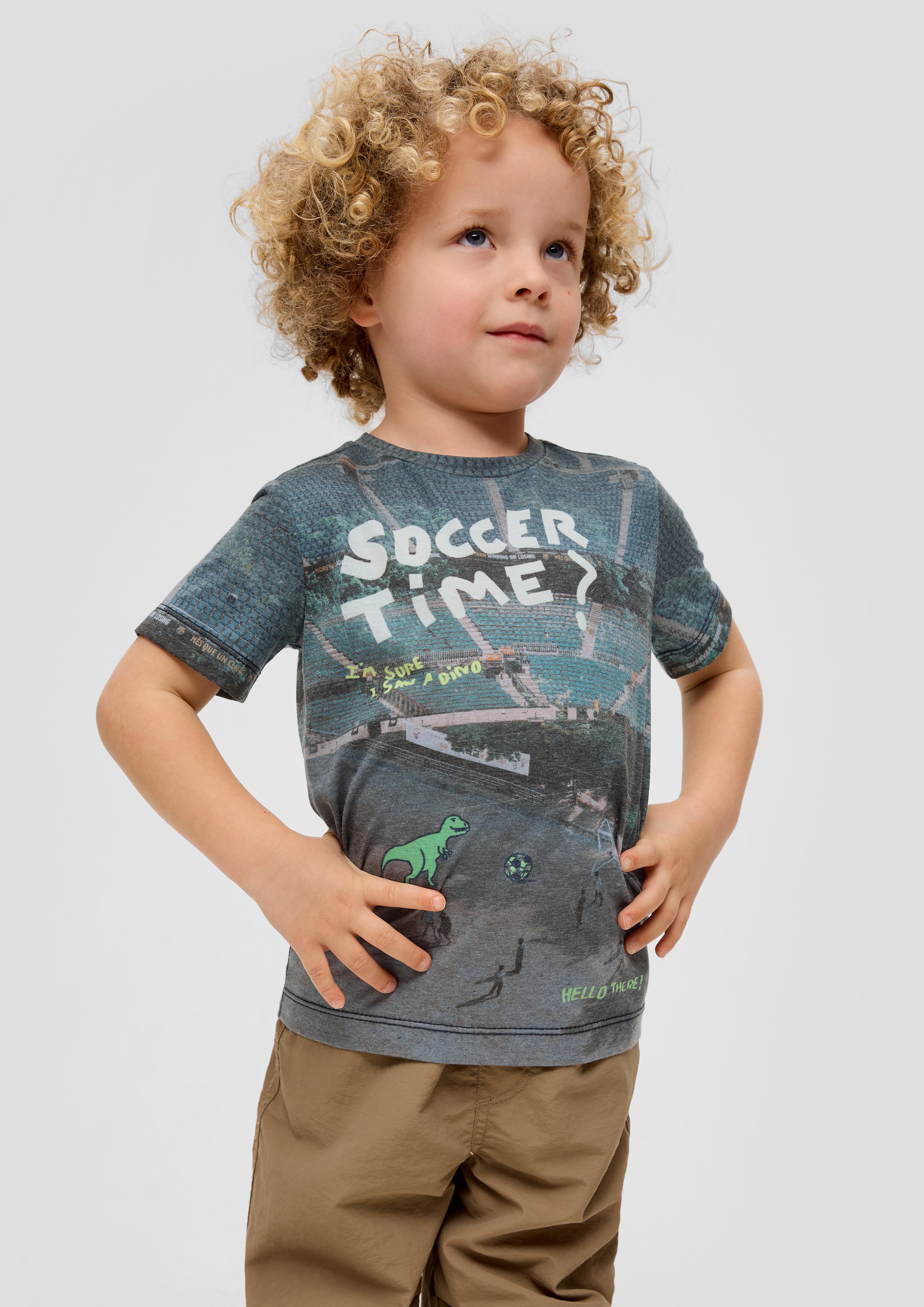 T-Shirt mit All-over-Print  2143102-00D0
