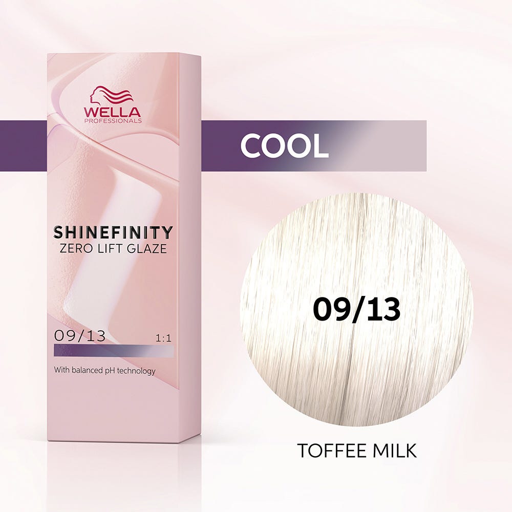 Wella Shinefinity Glaze Toffee Milk 09/13 Haarfarbe 60 ml