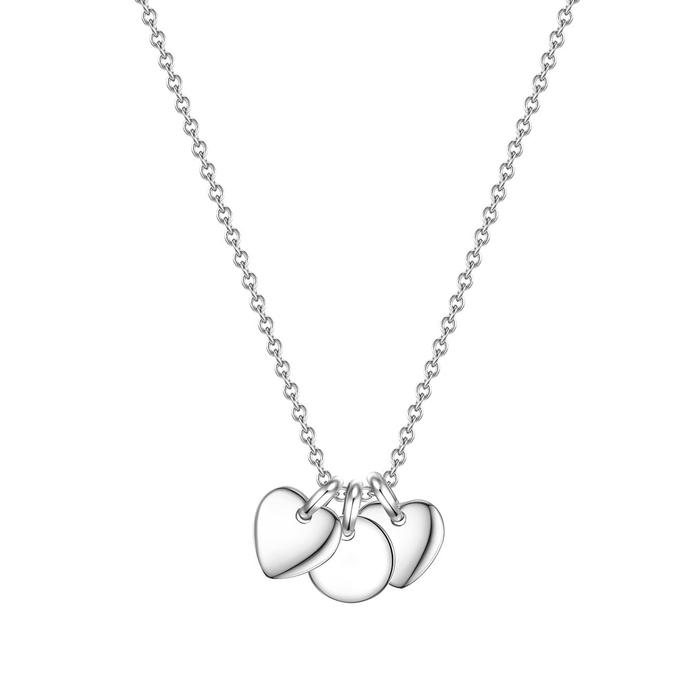 Glanzstücke München Collier en argent Coeur Argent sterling en Argent collier