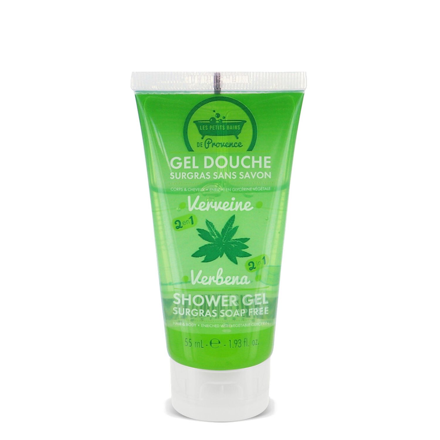 Les Petits Bains de Provence Gel Douche Surgras Sans Savon Parfum Verveine