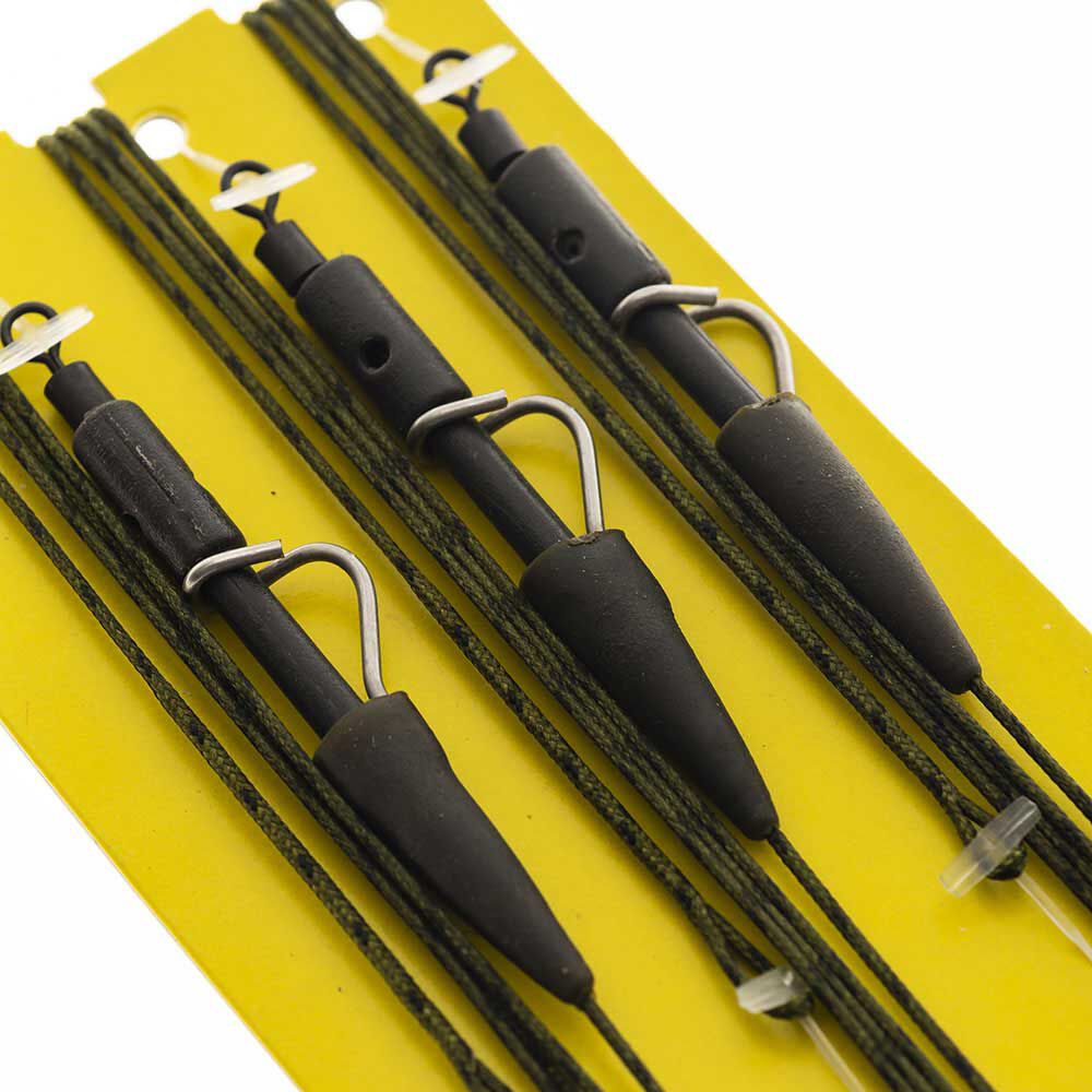 Processo di pesca alla carpa con leadcore e clip metallica (x3)
