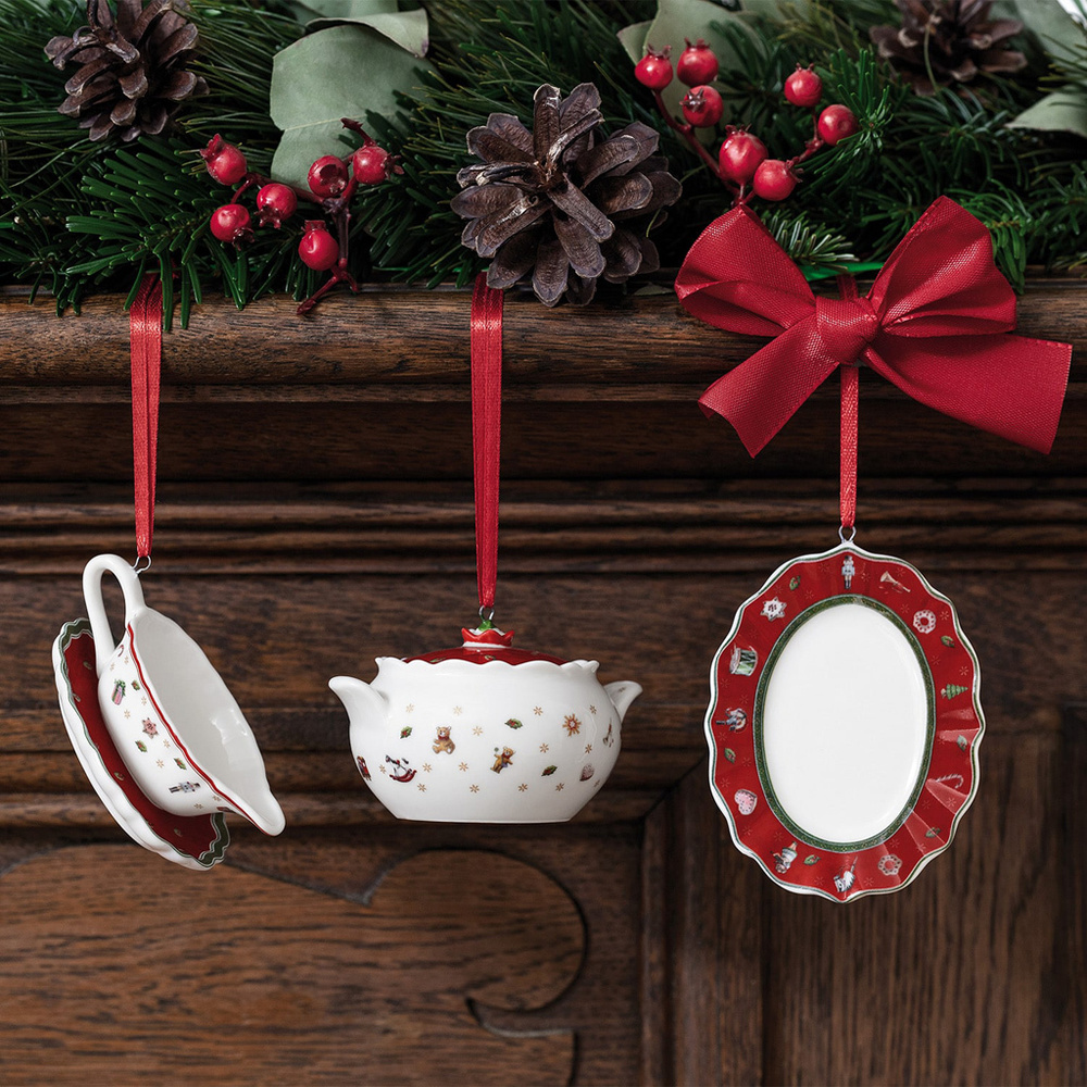 Villeroy & Boch Ornements pièces pr service, ens. 3p. Toy's Delight Decoration Décoration