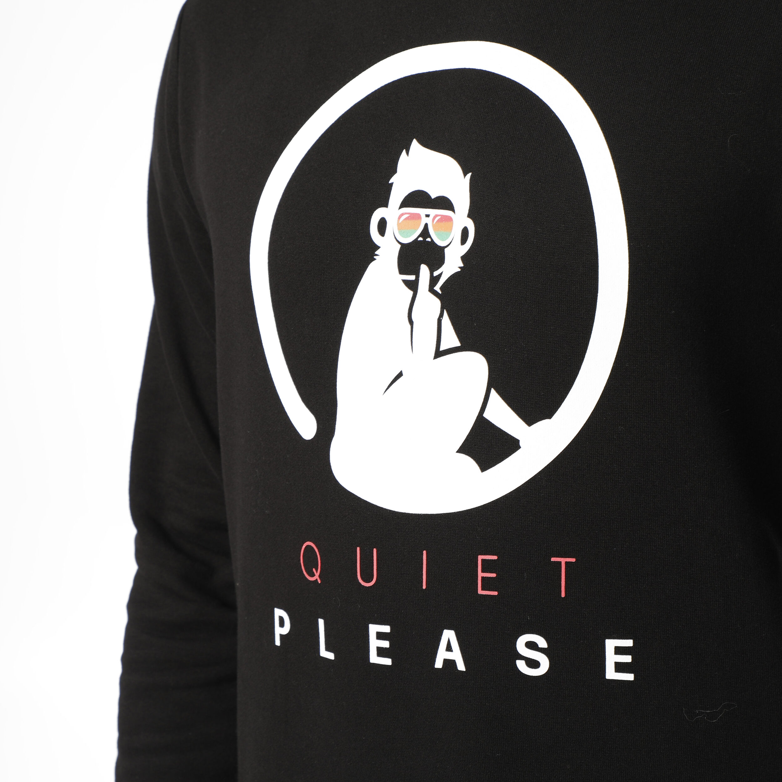 Advantage Logo Sweatshirt Herren - Schwarz, Weiß