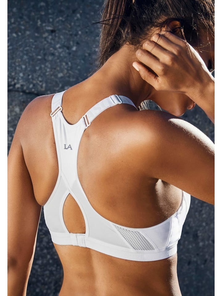 LASCANA ACTIVE Sport-BH in weiß günstig kaufen