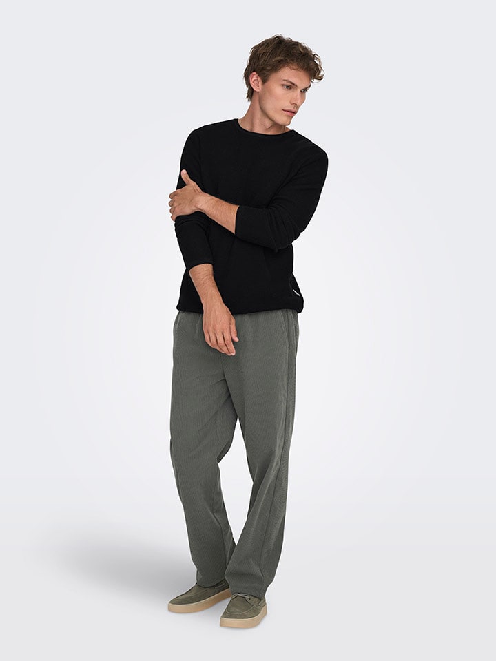 ONLY & SONS Pullover in Schwarz günstig kaufen