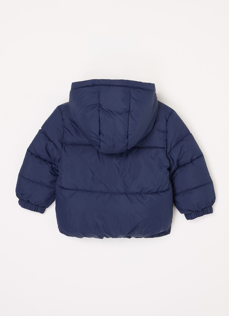 Jaqueta puffer com capuz Benetton