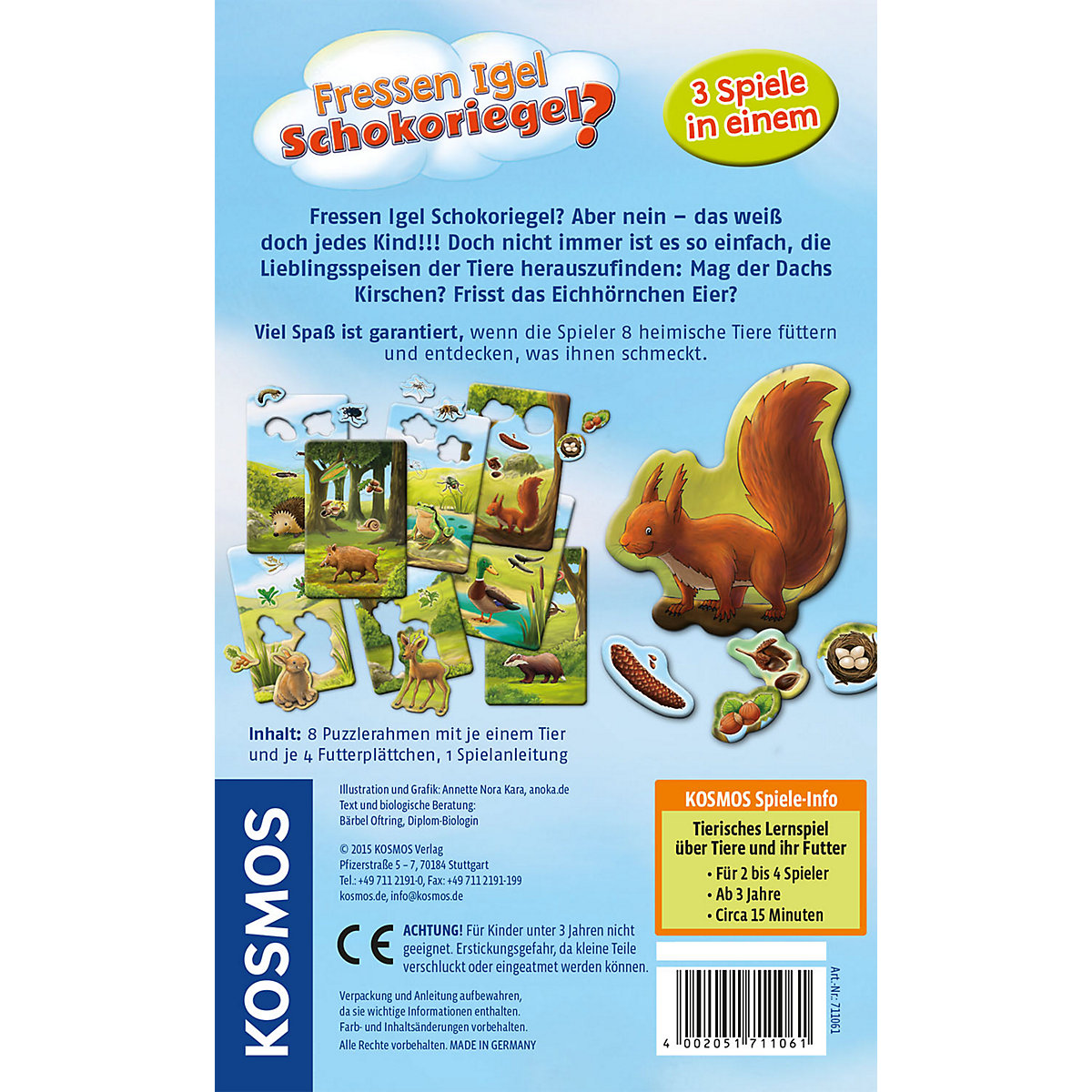 Fressen Igel Schokoriegel