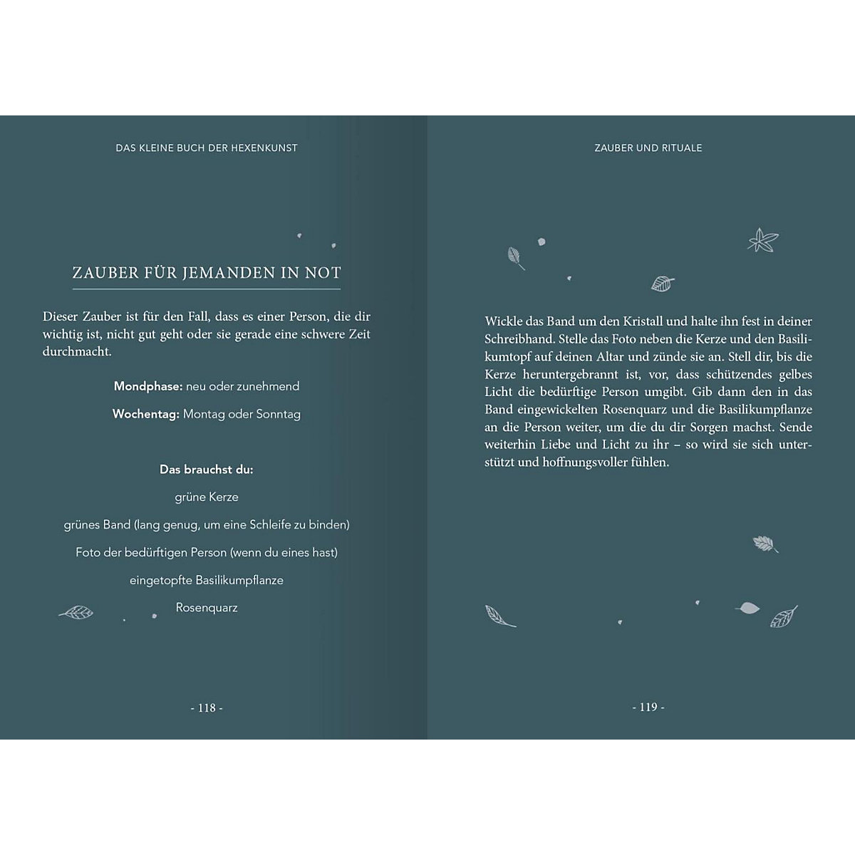 Das kleine Buch der Hexenkunst