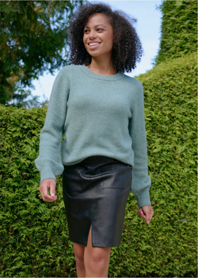 Pullover mit Ballonärmeln