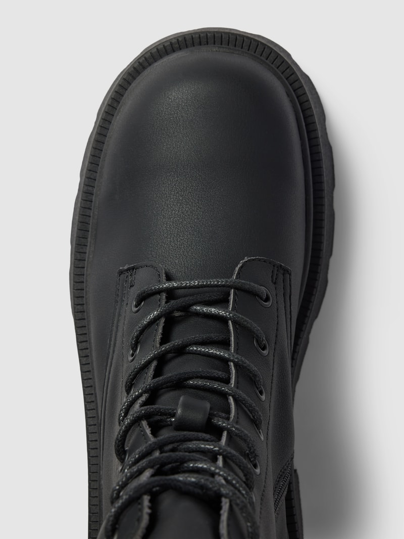 Stiefel mit Plateau-Sohle Modell 'BANYU' in schwarz