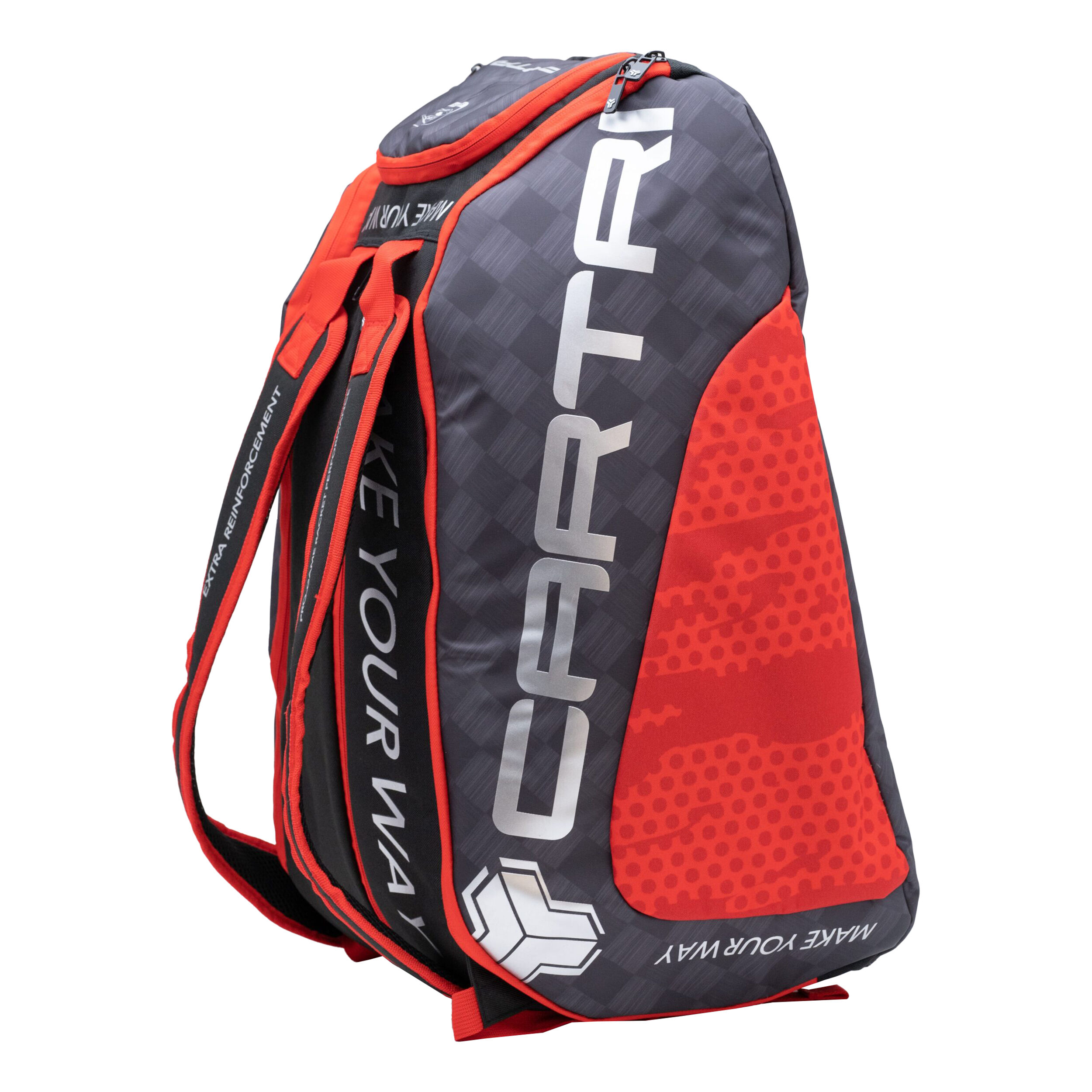 Blaidd Padelschlägertasche - Rot, Schwarz