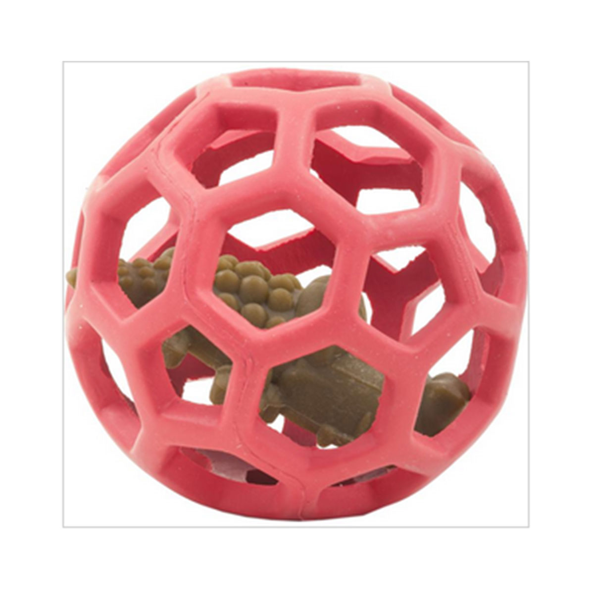 Gitterball in diversen Farben mit Whimzees Kausnack bei ZooRoyal