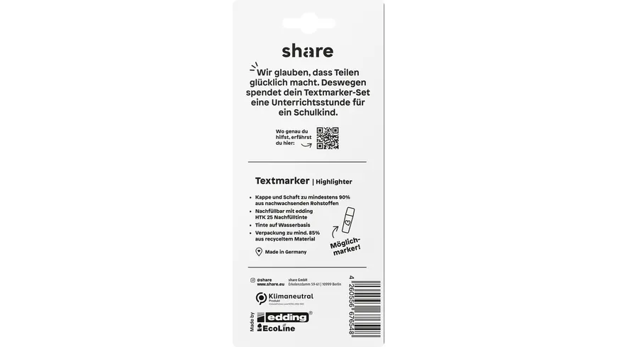 share Textmarker 2er Set