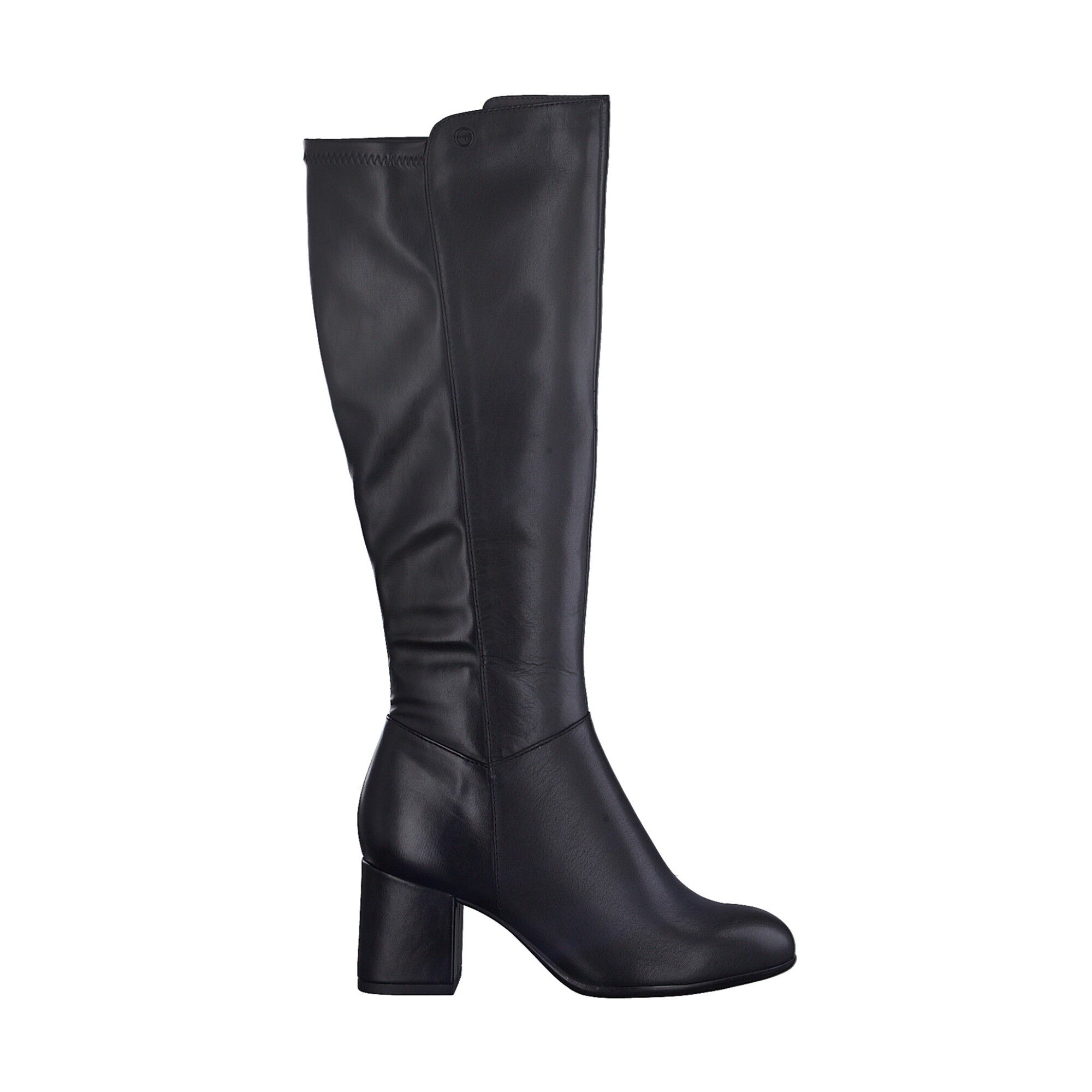 Bottes ajustables mollets dessus cuir