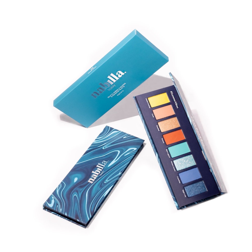 nabilla beauty French Riviera 04 Palette fard à paupières 8 teintes