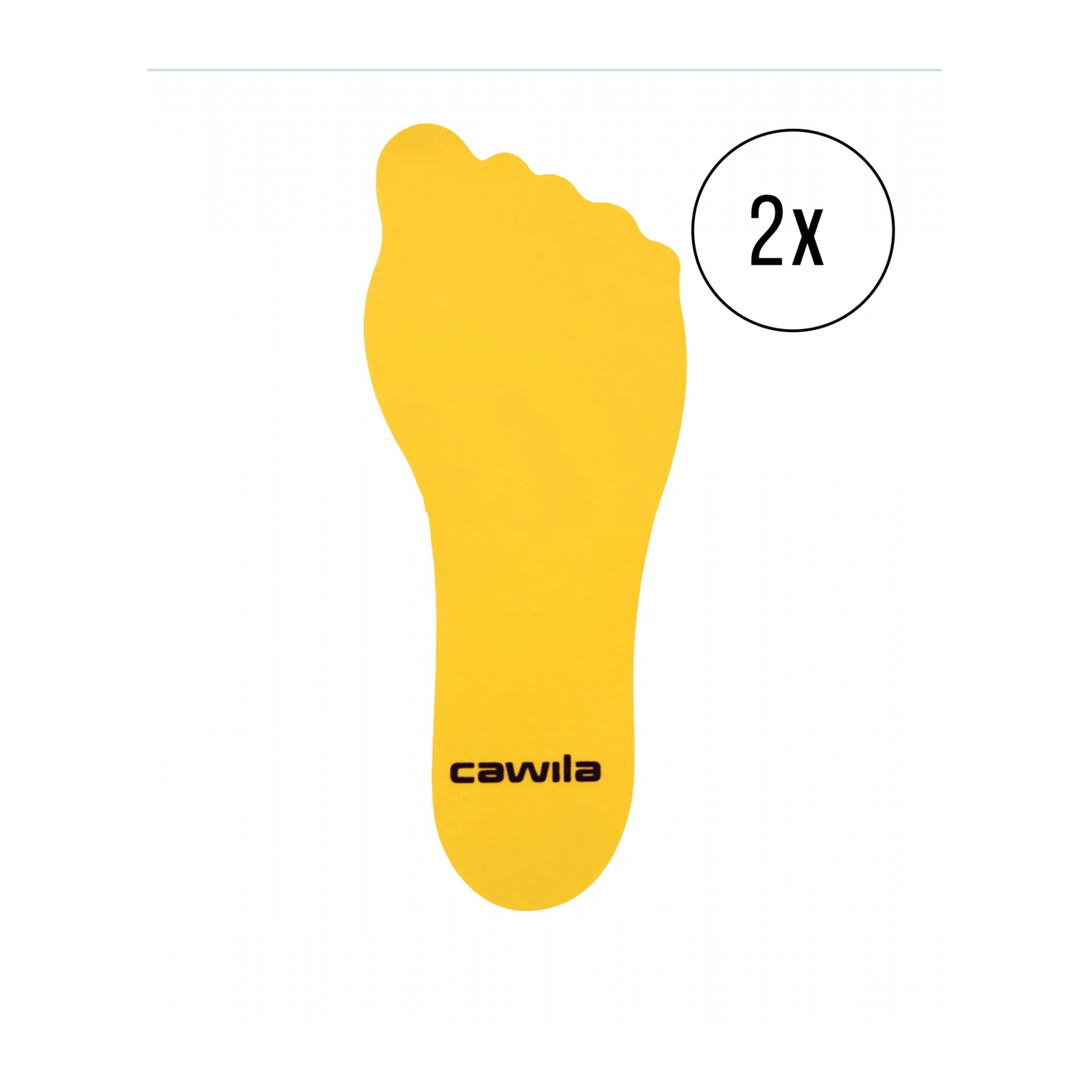 Cawila Marker-System Fuss 21cm Gelb