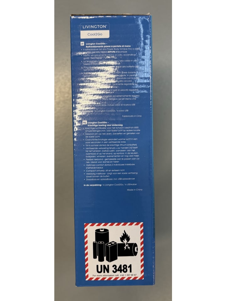 Livington Ventilator Cool2Go in Ohne Farben günstig kaufen onesize
